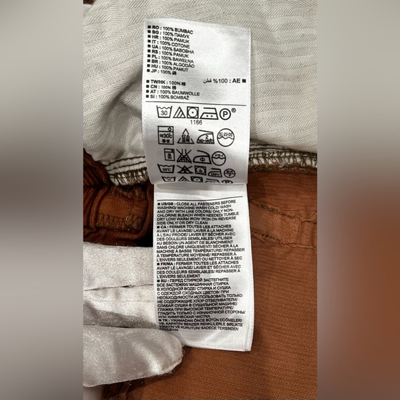 Gap Kids Brown Corduroy Pants with Adjustable Waist Sz 12 Regular - Picture 9 of 12